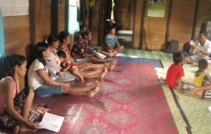 Using participatory rural appraisal techniques, YTS helps villagers create a Community Development Plan