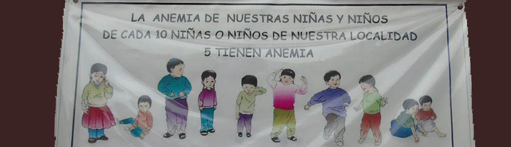 Half of children in Peru suffer from Anemia